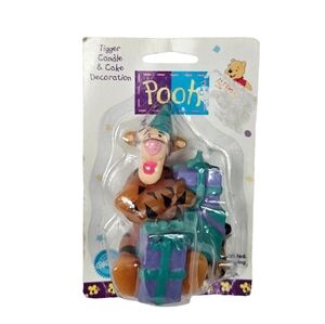 NWT Vintage Disney Winnie‎ the Pooh Tigger 3D Birthday Candle Cake Decoration